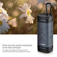 SAWAKE ER-263 1500mAh Portable Waterproof Hands-free TF AUX Wireless Bluetooth Speaker rose red N13