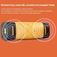 SAWAKE ER-263 1500mAh Portable Waterproof Hands-free TF AUX Wireless Bluetooth Speaker rose red N17