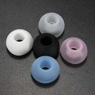 L Size Bullet shape Earphone Silicone Sleeve For iPhone Smartphone Color Pink N3