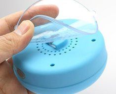 Security 1815950 Hands-Free Waterproof Bluetooth Wireless Shower Stereo Sound Speaker with Suction Cup N2