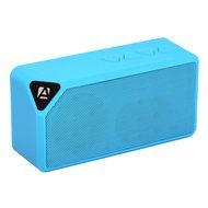 Aduro SoundBlock Portable Wireless Bluetooth Compact Speaker (Retail Packaging) Blue