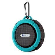 Waterproof Bluetooth Speaker For Shower, Home Or Outdoor - Blue