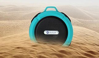 Waterproof Bluetooth Speaker For Shower, Home Or Outdoor - Blue N3