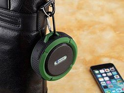 Waterproof Bluetooth Speaker For Shower, Home Or Outdoor - Blue N4