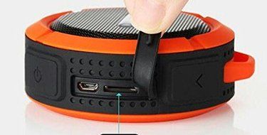 Waterproof Bluetooth Speaker For Shower, Home Or Outdoor - Blue N7