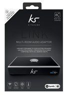 Kitsound Link Multiroom Audio Wireless Enabler With Allplay And Spotify Connect For Ios, Android Pc - Black N9