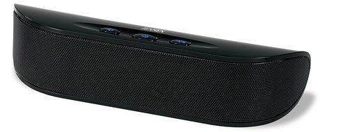 Jensen SMPS-200 Portable Stereo Speaker (Black) (Discontinued by Manufacturer)