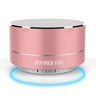 BOOMER VIVI Bluetooth Speakers With Subwoofer B19 Mini Compact Wireless Speaker With LED Light Hi-Fi Quality Sound... N19