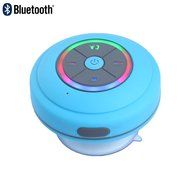 Exkokoro(TM)Water Resistant Portable Shower Bluetooth 4.0 Speakers Subwoofer, Colorful LED Light Effect, Strong... N2