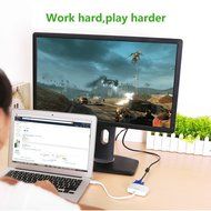 Mini DP to HDMI VGA, Ugreen Mini DisplayPort (Thunderbolt) to HDMI VGA Adapter Converter for Macbook Pro Air iMac... N2