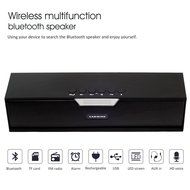 SEGMOI(TM) Portable Bluetooth Stereo Wireless Speaker FM Radio Support TF Card/Micro SD Card USB Input Audio For... N4