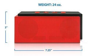 Turcom TS-453 10 Watt Bluetooth Speaker Portable Wireless Mobile 2.0 Stereo Speaker, Durable Outdoor Casing, Dual... N7