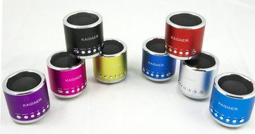 S-mobile Kaidaer Cylinder Wireless Speaker (KD-MN02) (Green)