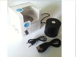New Bluetooth Mini Ultra Portable Speaker with Rechargeable Li Battery (works w/ iPod, iPad, iPhone, Android Devices...