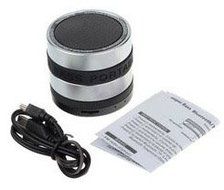 Portable Mini Blue Tooth Speaker - Stylish - Superbass Sound - Wireless - Grey and Black - For all Iphones/Ipod... N2