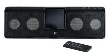 Logitech mm50 Portable Speaker System for iPod (White)