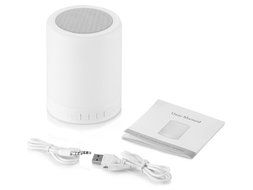 Bluetooth Speaker Touch Control Color Night Light Table Lamp, SolidPin Portable Wireless Louder with Hands-free... N3