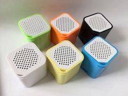 E-Goal Mini Portable Multifuntion Square Bluetooth Music Player With Mobile Phone Speaker and Selfie Camera Remote... N6