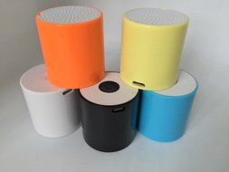 E-Goal Mini Portable Multifuntion Square Bluetooth Music Player With Mobile Phone Speaker and Selfie Camera Remote... N13