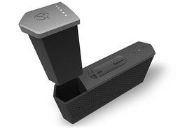 MAQE SOUNDJUMP Aluminum Wireless Bluetooth Speaker with removable magnetic 6000mAh powerbank - Black N2