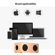 DYJ Portable Wood Wireless Bluetooth Speakers, 10W Output from Dual 5 W Drivers, with Advanced Bass Enhancement... N11