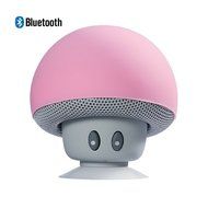 GreenElec Mushroom Mini Wireless Portable Bluetooth Speaker Microphone With Suction Cup Mic for iPhone iPad iPod... N14