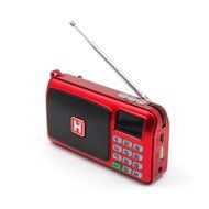 Mifine Portable Pocket FM Radio Speaker Mp3 Music Player with Micro SD/TF Card/USB Disk Input,Emergency Flashlight... N3