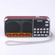 Mifine Portable Pocket FM Radio Speaker Mp3 Music Player with Micro SD/TF Card/USB Disk Input,Emergency Flashlight... N11