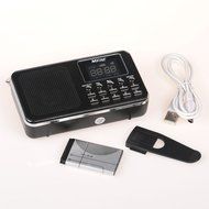 Mifine Portable Pocket FM Radio Speaker Mp3 Music Player with Micro SD/TF Card/USB Disk Input,Emergency Flashlight... N25