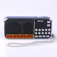 Mifine Portable Pocket FM Radio Speaker Mp3 Music Player with Micro SD/TF Card/USB Disk Input,Emergency Flashlight... N35