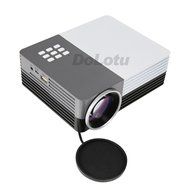 Dolotu GM50 Projector Mini Protable LCD LED HD Projector for Home Cinema Theater TV Laptop Game Party,halloween...