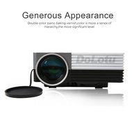 Dolotu GM50 Projector Mini Protable LCD LED HD Projector for Home Cinema Theater TV Laptop Game Party,halloween... N3