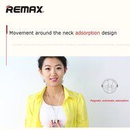 REMAX RM-S2 Magnet Motion Adsorption Wire Stereo Bluetooth Smart Headphone Color Tarnish