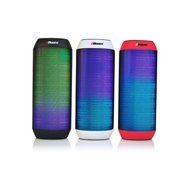 2BOOM Sound Pulse Wireless Portable Bluetooth Speaker with Colorful LED Party Lights Black N12
