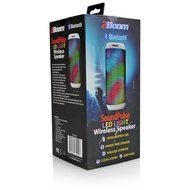 2BOOM Sound Pulse Wireless Portable Bluetooth Speaker with Colorful LED Party Lights Black N21