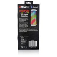 2BOOM Sound Pulse Wireless Portable Bluetooth Speaker with Colorful LED Party Lights Black N22