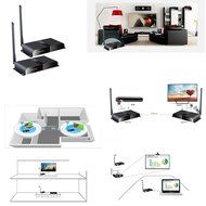 J-Tech Digital HDbitT Series Wireless HDMI Extender Supporting Full HD 1080P with IR Signal Transmission up to... N10