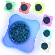 ARCHEER LED Bluetooth Speaker Mini Wireless Portable Bluetooth Speaker with Colorful LED Lights Support TF Card...