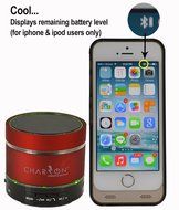 CHACHA Portable Wireless SUPERBNESS Bluetooth Speaker System speakerphone + SD card/ Party lights for iphones,...