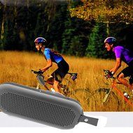 LarKoo Waterproof IPX7 Wireless Bluetooth Speakers, Sport Outdoor Shower Portable Bluetooth Speakers Built-In... N4