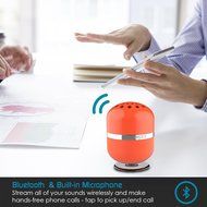 Neptor NPSP01-PU Interactive Touch Play Wireless Portable Bluetooth Speaker with Rechargeable Battery with Built-in... N18