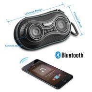 Excelvan S01 Wireless Outdoor Bluetooth Speaker Case Hands-Free Speaker waterproof and Dust Phone Calls for Bicycle... N2