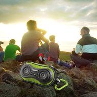 Excelvan S01 Wireless Outdoor Bluetooth Speaker Case Hands-Free Speaker waterproof and Dust Phone Calls for Bicycle... N6