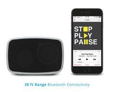 Ematic ESQ206SL RuggedLife Water Resistant Bluetooth Speaker with Speakerphone for iPhone, iPad, iPod, Android... N2