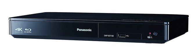 Panasonic Blu-ray Disc Player 4K up-conversion corresponding DMP-BDT180-K