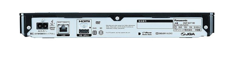 Panasonic Blu-ray Disc Player 4K up-conversion corresponding DMP-BDT180-K N3