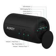 AUKEY Bluetooth Speaker, Portable Wireless Speaker with Bike Mounting Strap, Water &amp; Shock Resistant for iPhone... N2