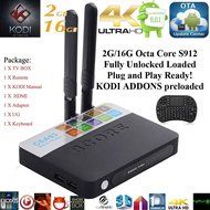 Kukele 2017 Fully Loaded Unlocked S912 Android 6.0 Marshmallow TV BOX XBMC KODI 17 Installed [Dual Antenna/64BITS...