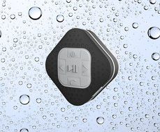 POLAROID PBT621BK Universal Bluetooth Shower Speaker with Mic, Splash-Proof, Compatible with All Devices (Black) N2