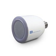 SHOWERDOORDIRECT.COM BTLBS-WH LED Light Bulb with Bluetooth Speaker, White